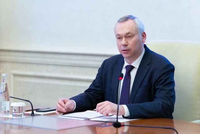 Губернатор Новосибирской области Андрей Травников создал Telegram-канал