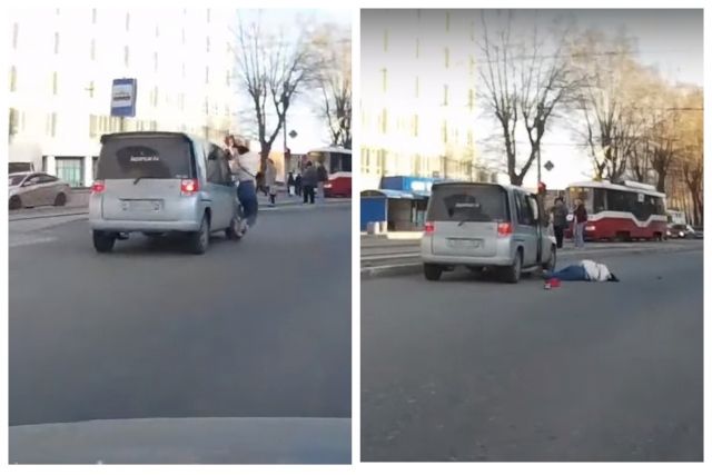 В Новосибирске Honda сбила 32-летнюю женщину рядом с пешеходным переходом