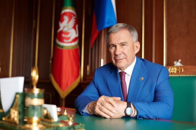 Президент Татарстана Минниханов поздравил жителей Республики с Днем Победы