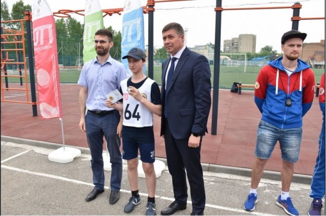 Новая спортплощадка для ГТО заработала в Новосибирске