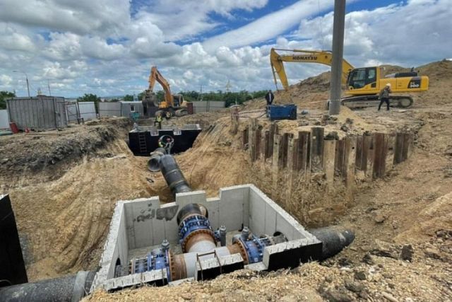 На Кубани начали строить еще одну ветку Ейского группового водопровода