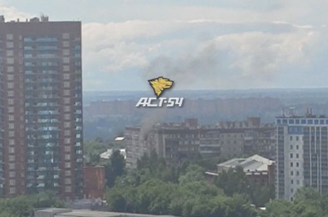 Квартира на восьмом этаже загорелась в Заельцовском районе Новосибирска