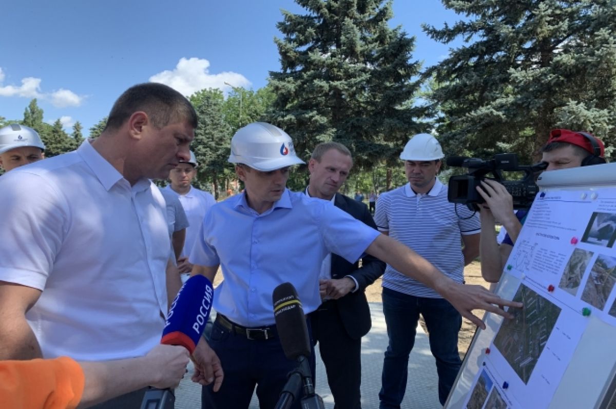 Глава города оценил результаты работ на объекте «Росводоканал Краснодар»
