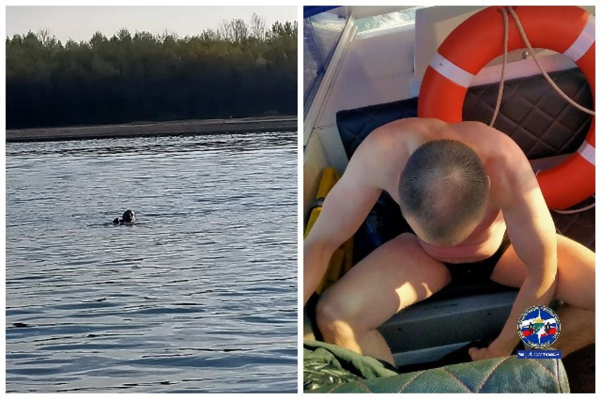 В Новосибирске спасатели достали тонувшего пьяного мужчину из реки Обь