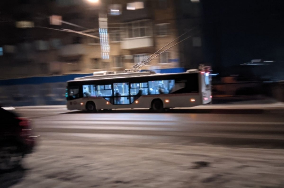 В Новосибирске до декабря закрывают троллейбусный маршрут №29