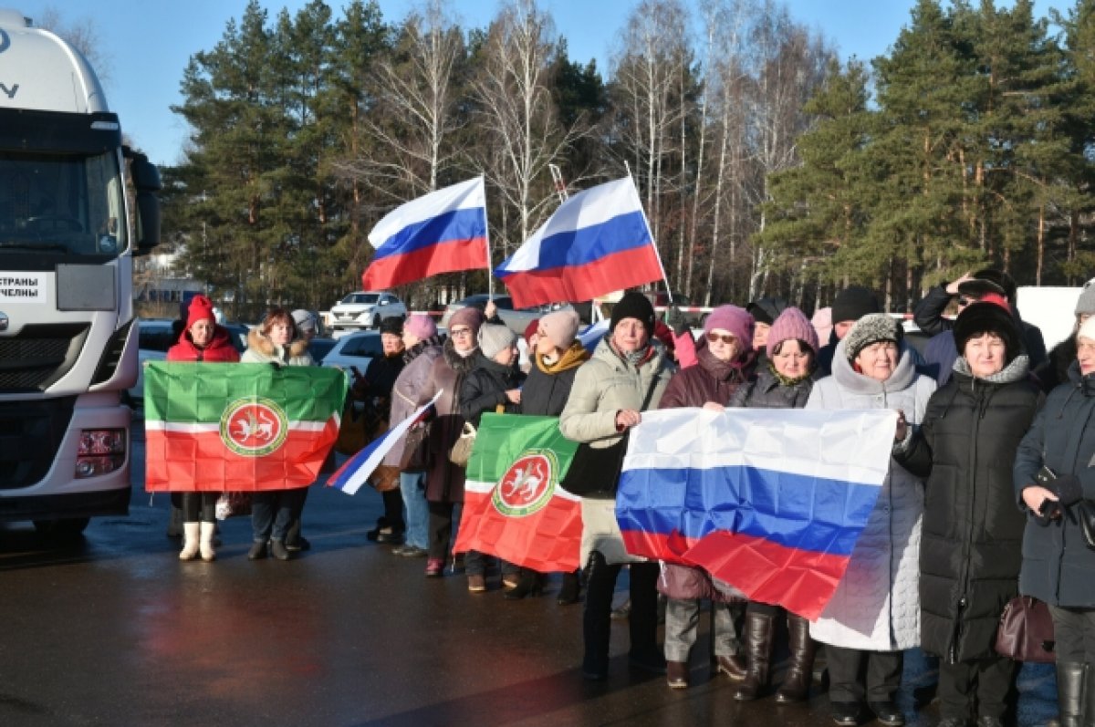 Третью партию гуманитарного груза из Челнов отправят в Лисичанск