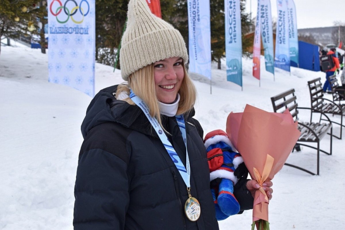 Жительница Кубани впервые взяла золото на горнолыжных соревнованиях