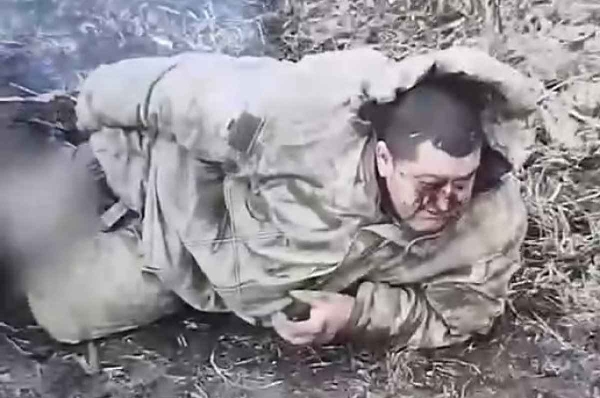 Тяжелораненый солдат ВСУ попросил помощи у оператора российского дрона