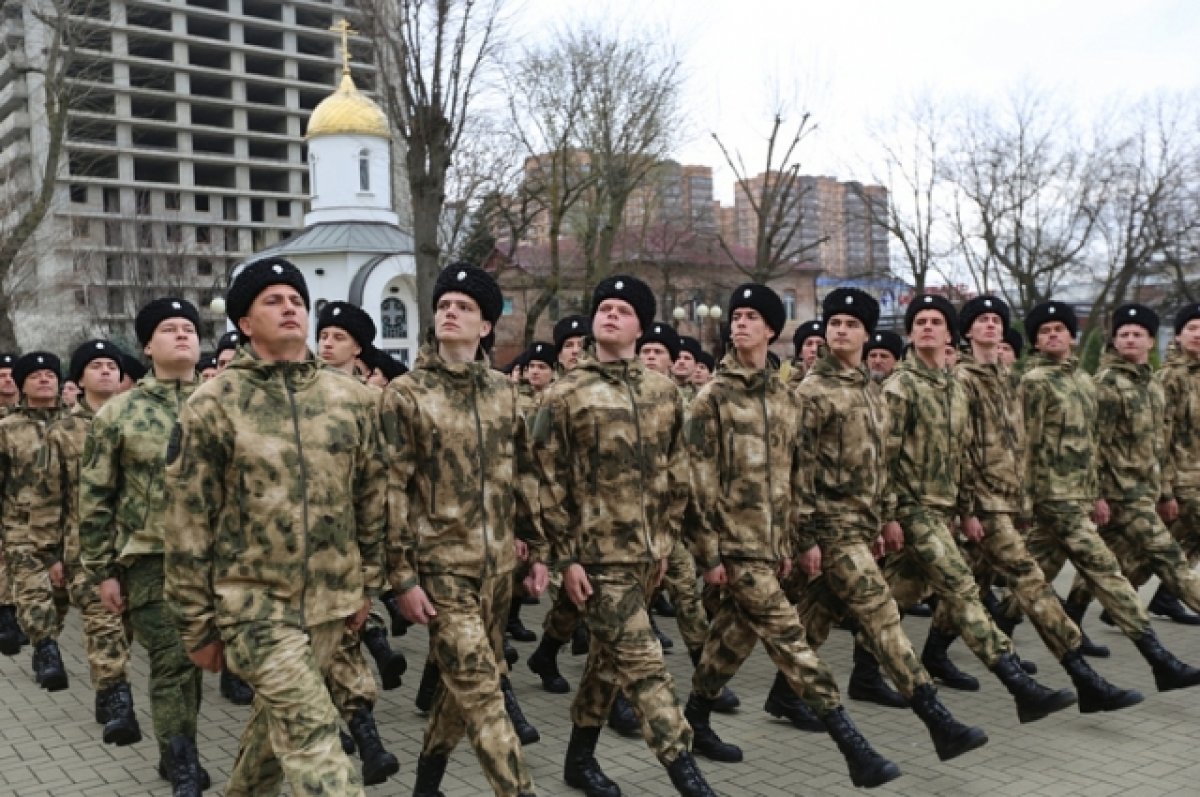 Более 100 казаков Кубани примут участие в Параде Победы на Красной площади