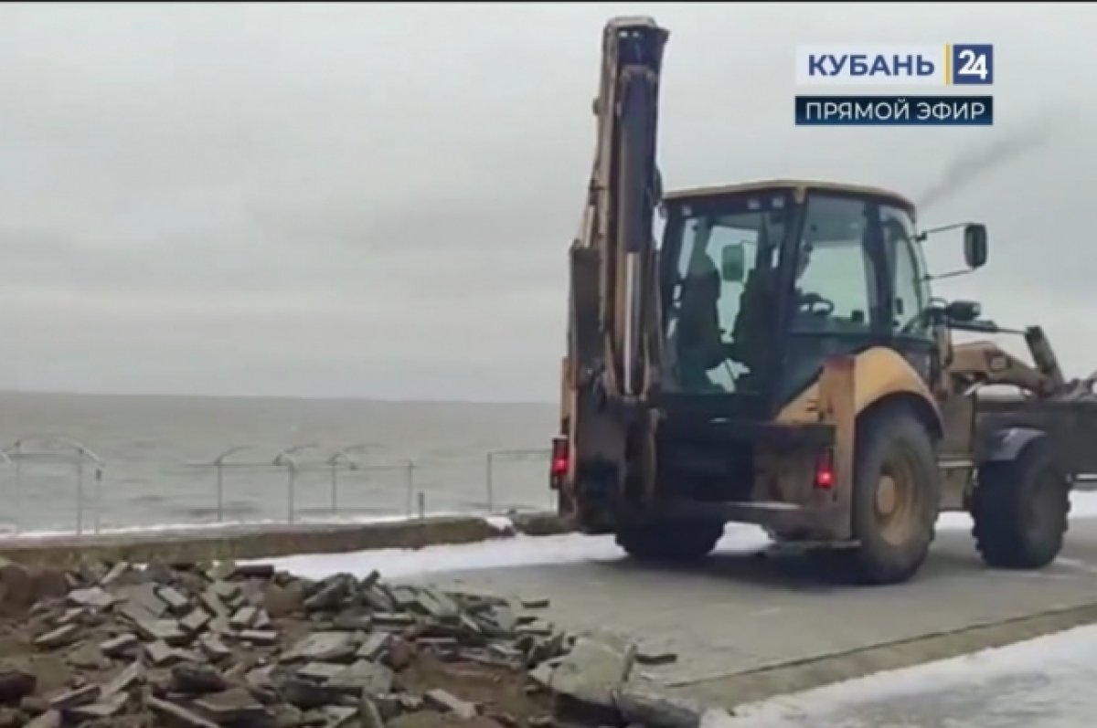 Пляж в Приморско-Ахтарске благоустроят к началу курортного сезона