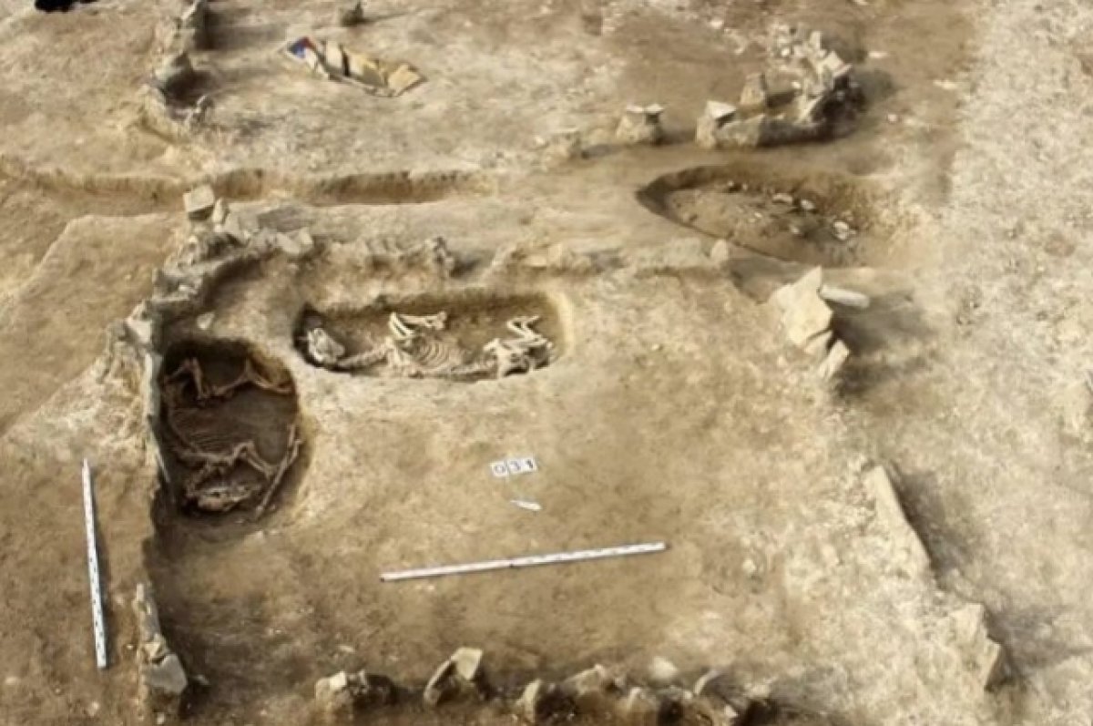 В Новороссийске обнаружили могильник эпохи средневековья