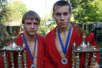Кстовчане-победители Первенства мира 2012 года в Праге Вадим Шагин и Кирилл Березин (справа). 