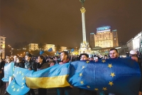 Радикально настроенные граждане Украины всё равно хотят в Евросоюз.