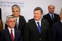 Виктор Янукович на саммите «Восточное партнёрство».