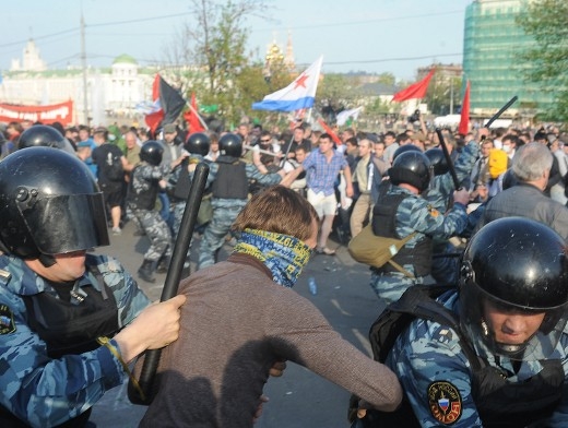 Акция на Болотной была согласована с московскими властями.