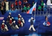 Знаменосец Паралимпийской сборной России Алексей Ашапатов