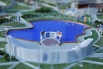 Планировочный макет комплекса олимпийских объектов