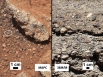 На снимках, сделанных марсоходом в кратере Гейла, видна принесенная  потоком галька. Округлая форма камней, по словам ученых, свидетельствует о том, что они были принесены именно водой. Специалисты установили, что ручей тек со скоростью 90 сантиметров в м