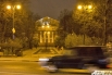 Дорожное движение на улице Электрозаводская в Москве "ледяного дождя".