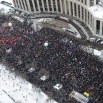24.12.2011 г. Санкционированный митинг оппозиции "За честные выборы" на проспекте Академика Сахарова в Москве.