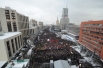 24.12.2011 г.  Санкционированный митинг оппозиции "За честные выборы" на проспекте Академика Сахарова в Москве.