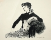 <br>1. Александр Сколозубов
<br>Женский портрет
<br>1958
год<<br>
<br>