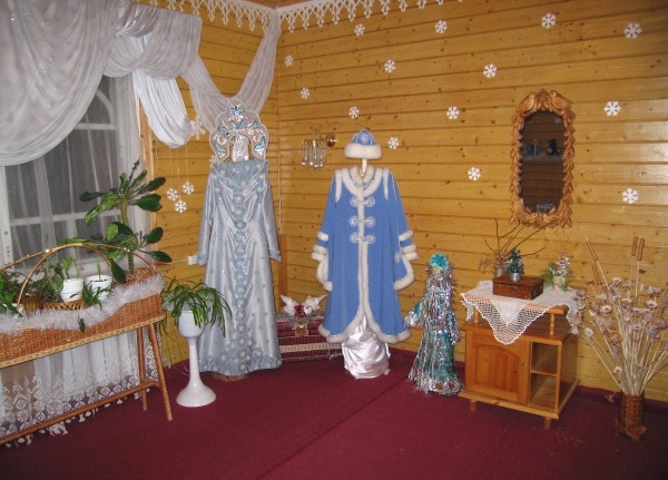 Комната Снегурочки в резиденции Деда Мороза.