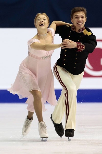 Екатерина Боброва и Дмитрий Соловьев.