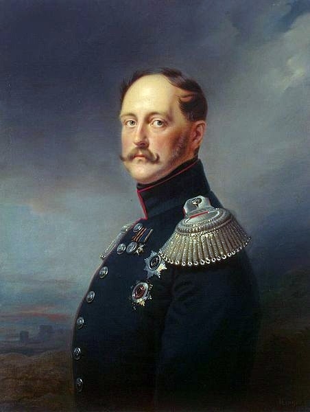 Николай I. Брат Александра I. Взошел на престол после отречения второго своего старшего брата Константина, тогда же произошло восстание декабристов. Годы жизни: 1796 – 1855 (58 лет). Годы правления: 1825 – 1855.