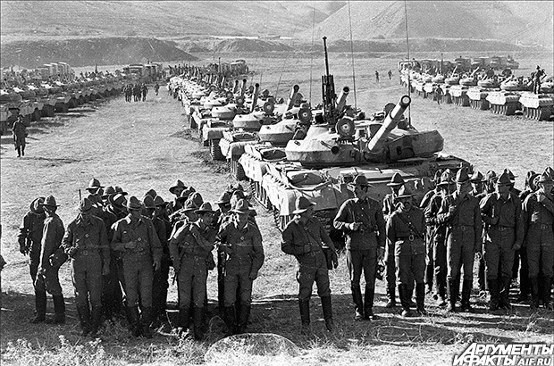 1986 г. Советские войска в Афганистане