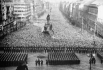 Траурный митинг в Праге в час похорон Иосифа Виссарионовича Сталина 9 марта 1953 года.