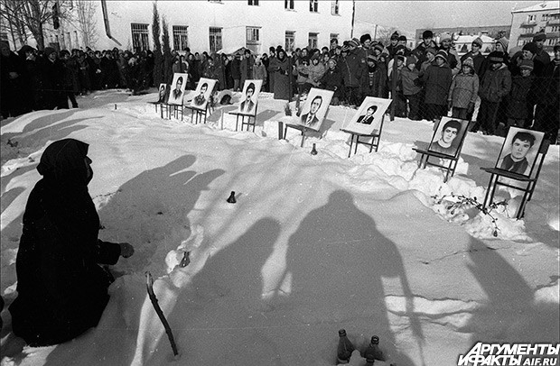 1991 г. Блокада Южной Осетии войсками МВД Грузии