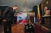 Министр иностранных дел Сергей Лавров в посольстве Венесуэлы в Москве, где проходят траурные мероприятия в связи с кончиной президента Уго Чавеса.