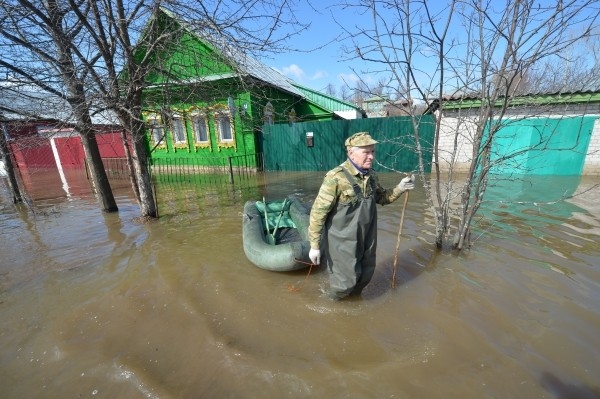 Чрезвычайная ситуация из-за паводка в Костромской области