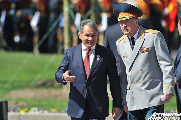 Министр обороны Сергей Шойгу