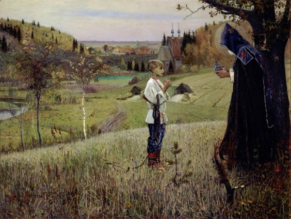 «Видение отроку Варфоломею», Михаил Нестеров, 1889-1890 годы