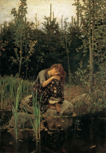 «Алёнушка», Виктор Васнецов, 1881 год