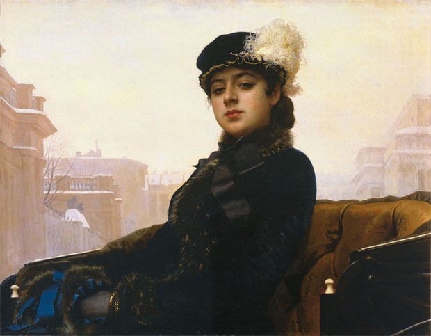 «Неизвестная», Иван Крамской, 1883 год