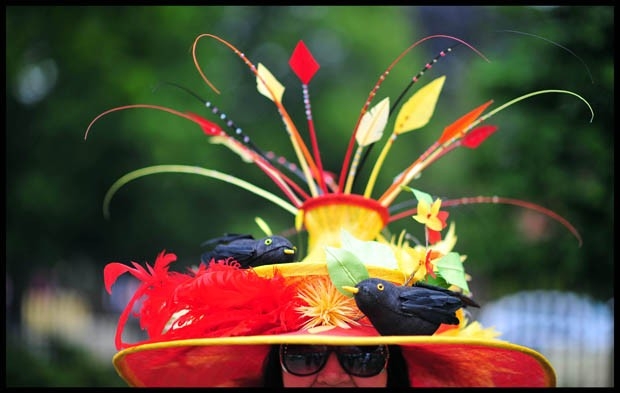 Гостья церемонии открытия скачек Royal Ascot