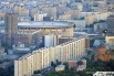 Вид на спортивный комплекс «Олимпийский» — один из крупнейших крытых спортивных комплексов России