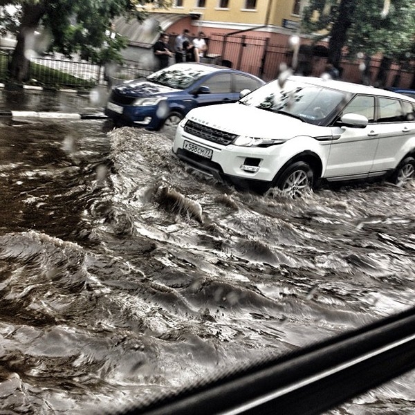 В районе метро Павелецкая