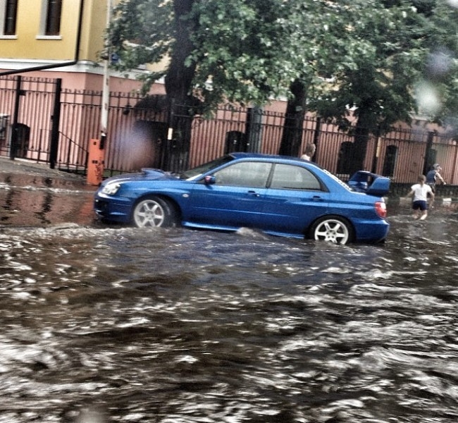 В районе метро Павелецкая
