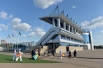 Центр хоккея на траве перед открытием XXVII Всемирной летней Универсиады 2013 в Казани.