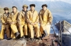 Бригада рыбаков на озере Байкал. 1966 г.