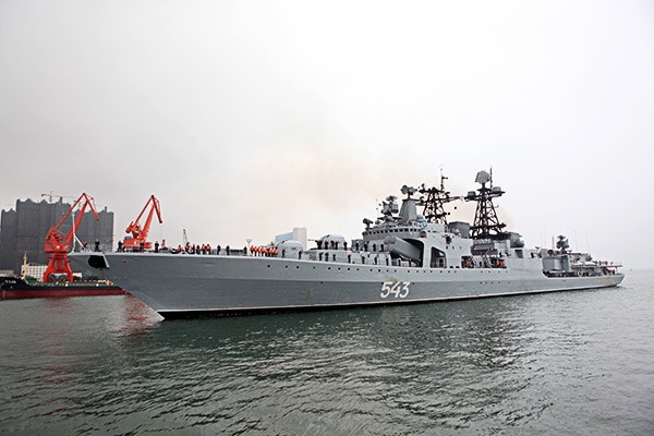 Головной корабль серии - УРО «Удалой»