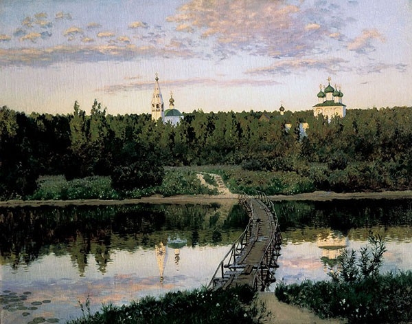Исаак Левитан - Тихая обитель, 1890.