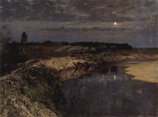 Исаак Левитан - Тихая обитель, 1890.