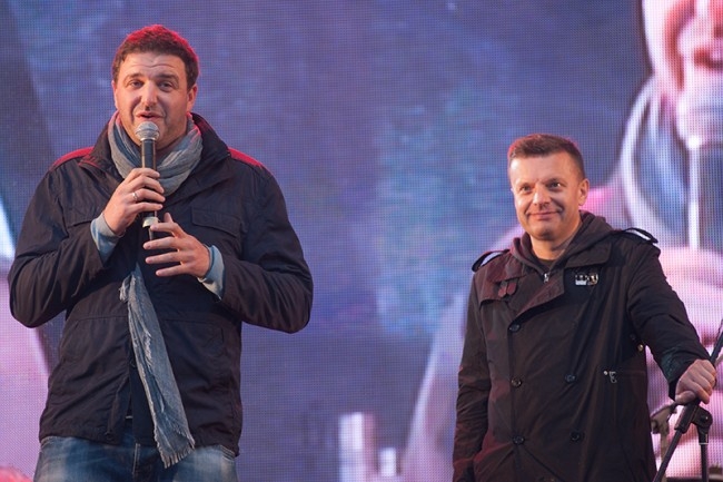 Максим Виторган и Леонид Парфенов