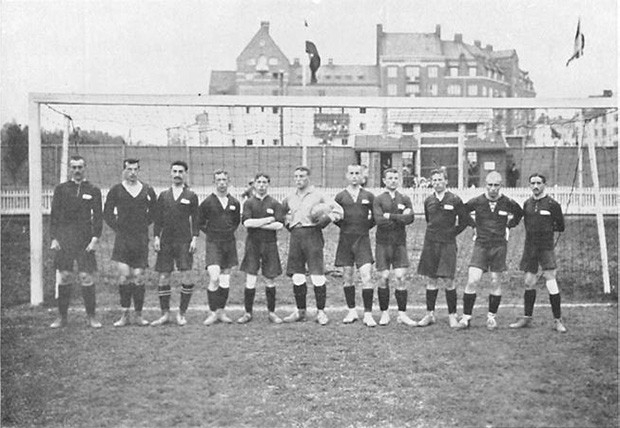 Сборная Российской Империи по футболу на Летних Олимпийских играх 1912 года.