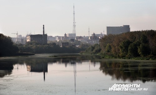 Осень в Челябинске.
